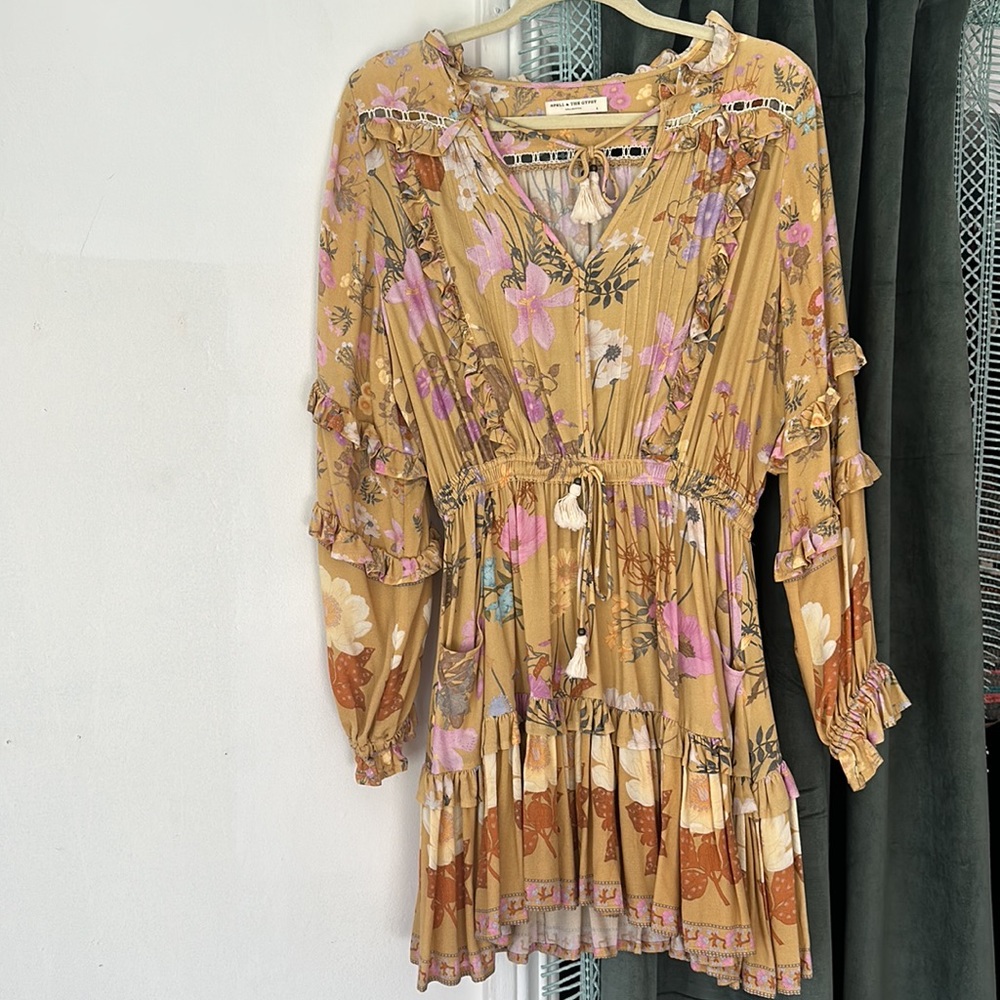 Spell Wild Long Sleeve Bloom Playdress Size S